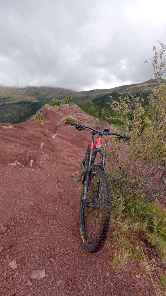 Primera parte del descenso del Gallinero