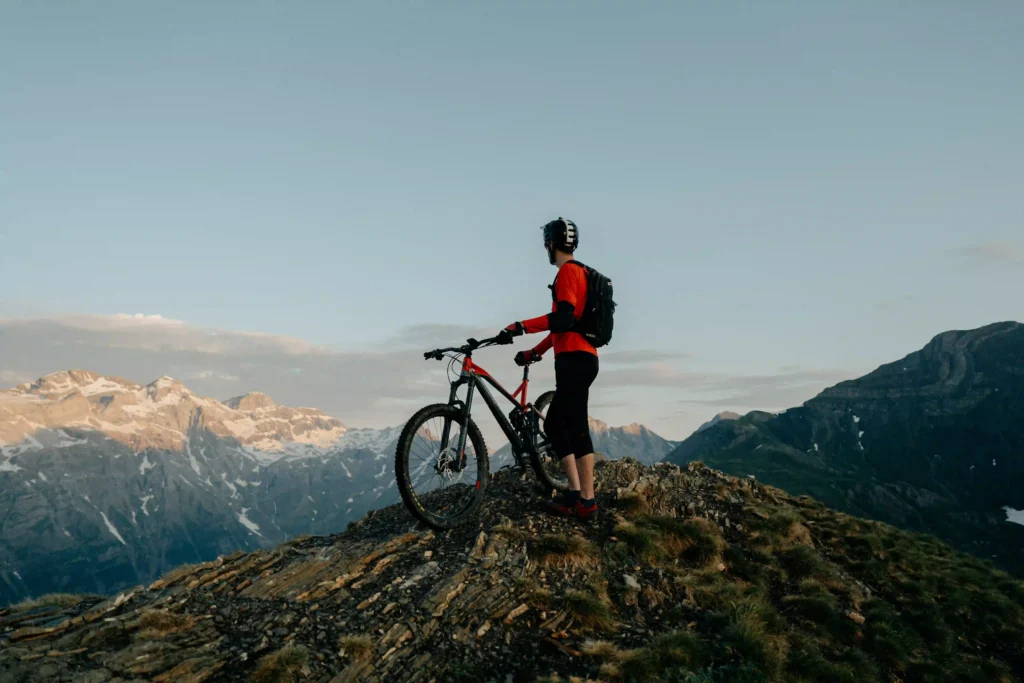 Cima del Comodoto en MTB